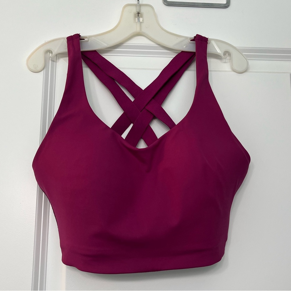 lululemon athletica Magenta Sports Bra